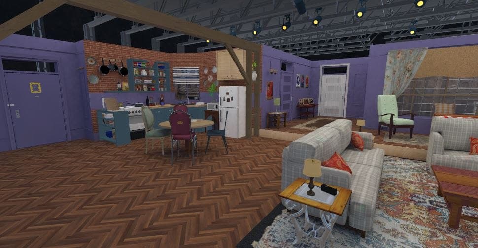 The Friends apartment, rebuilt in VR (3)