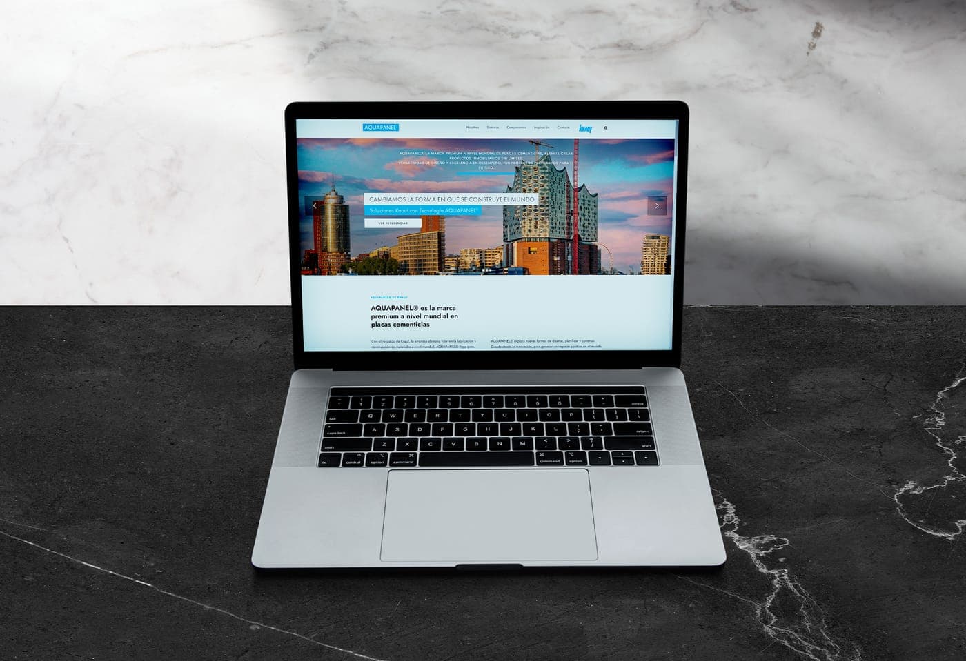 Aquapanel. Regional website for Latam.