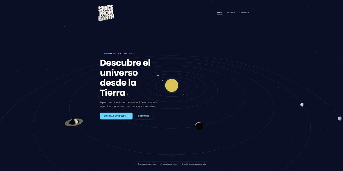 Space From Earth